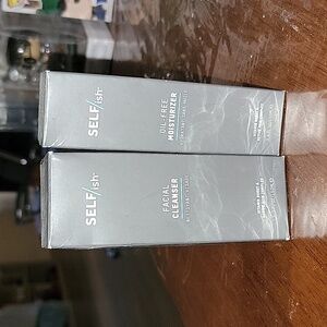 BUNDLE OF SELFISH OIL-FREE MOISTURIZER & FACIAL CLEANER FOR MEN